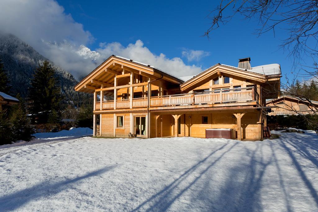Chalet Isabelle Mountain Lodge 5 Star 5 Bedroom En Suite Sauna Jacuzzi Шамони Экстерьер фото
