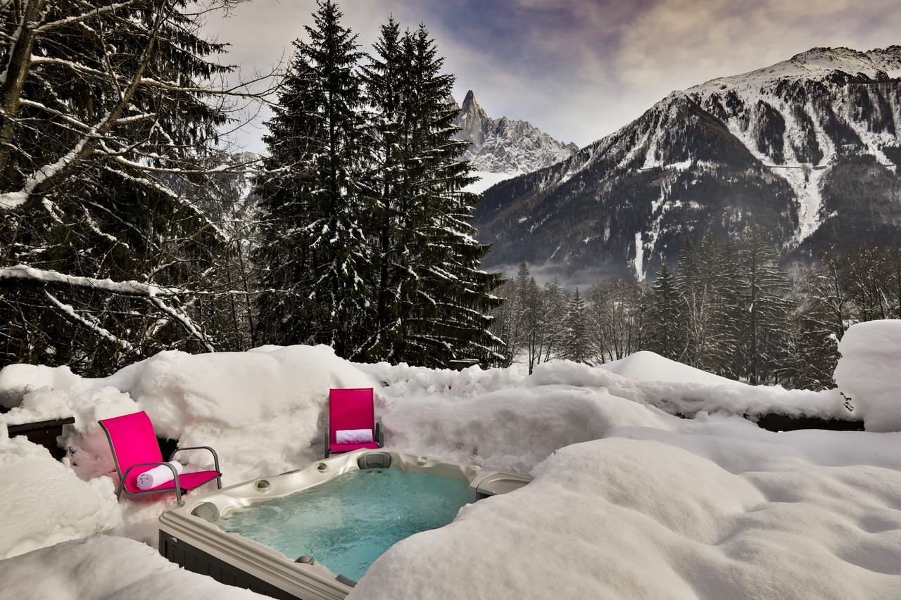 Chalet Isabelle Mountain Lodge 5 Star 5 Bedroom En Suite Sauna Jacuzzi Шамони Экстерьер фото